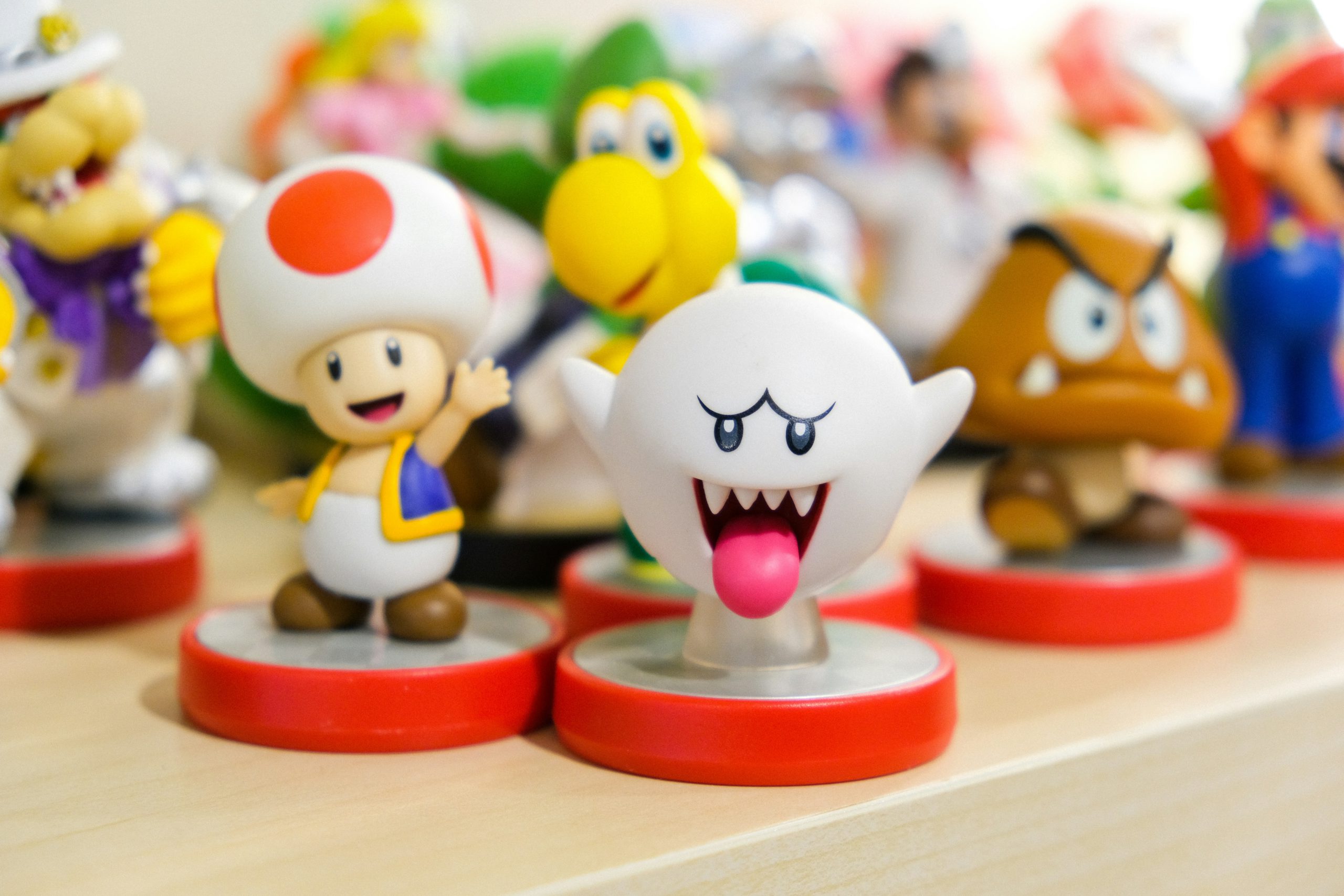 nintendo amiibo characters super mario boo