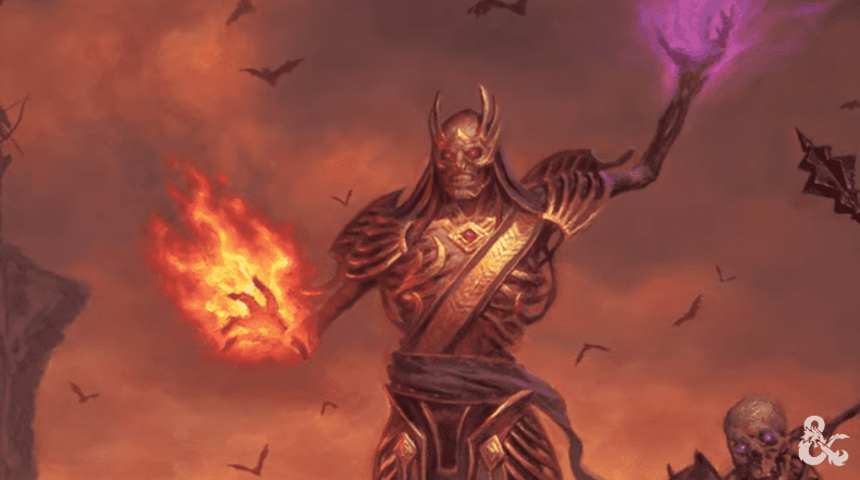 promotional image of vecna from vecna eve of ruin dungeons and dragons wizards of the coast