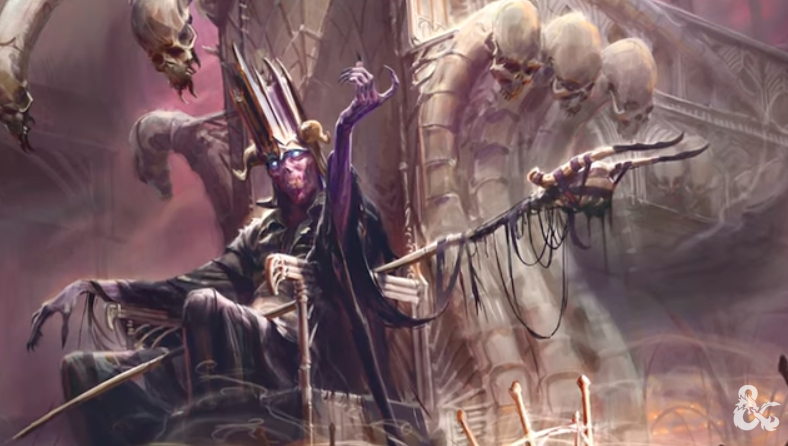 promotional image of vecna from vecna eve of ruin dungeons and dragons wizards of the coast