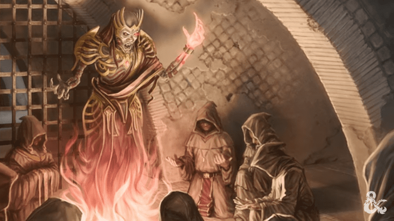 promotional image of vecna from vecna eve of ruin dungeons and dragons wizards of the coast