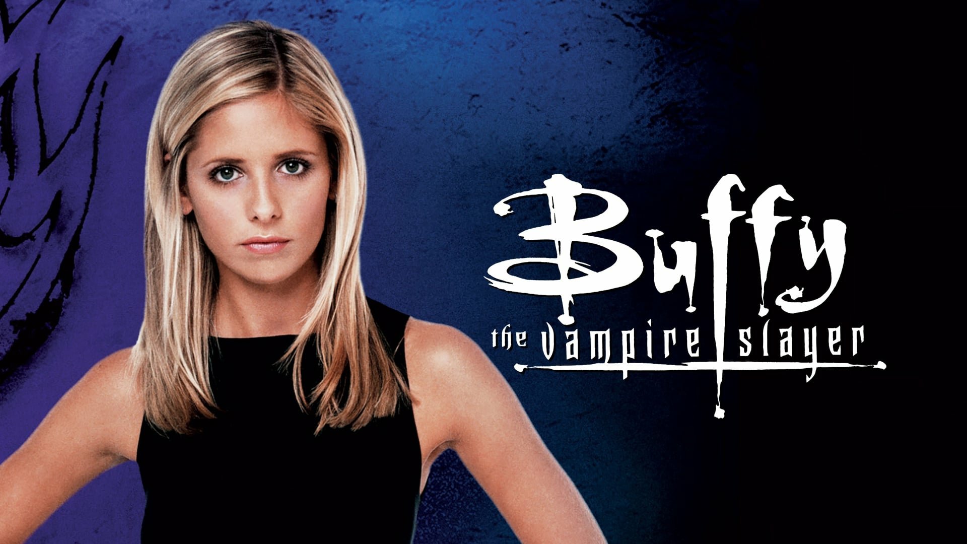 buffy the vampire slayer title image with sarah michelle gellar as buffy summers