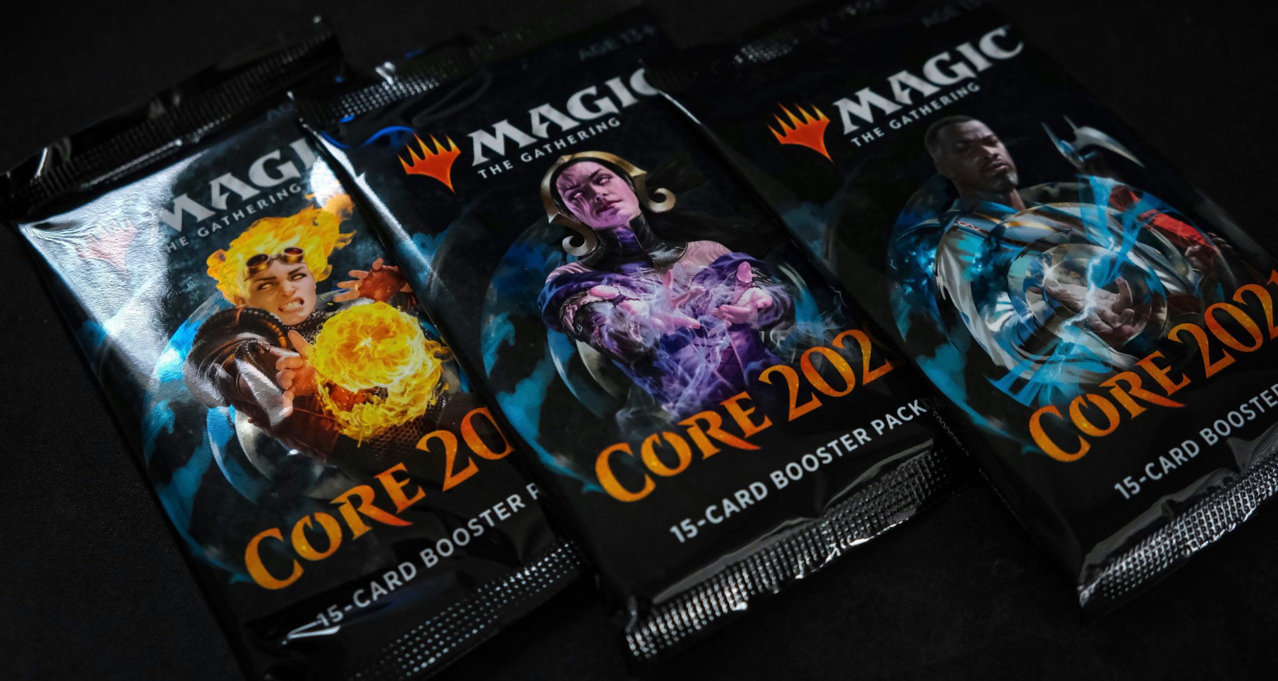 magic the gathering trading card game core 20 packs of cards