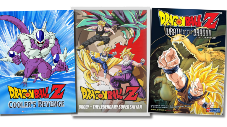 set of japanese animation movies