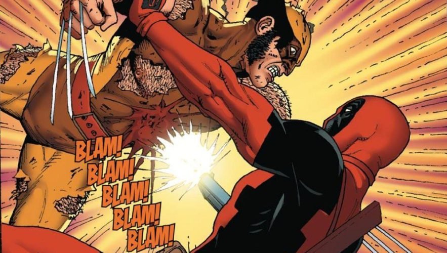deadpool and wolverine comics fighting deadpool and wolverine marvel comics fighting