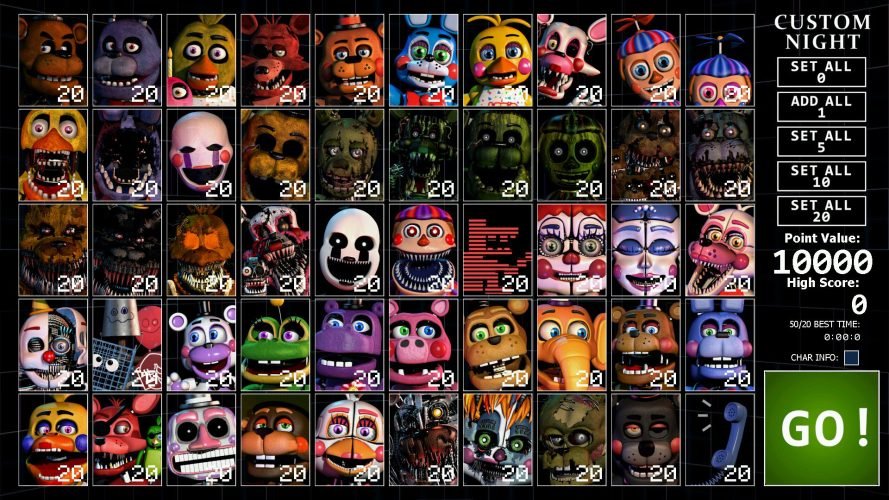 Ultimate Custom Night (FNAF) Ultimate Custom Night (FNAF)