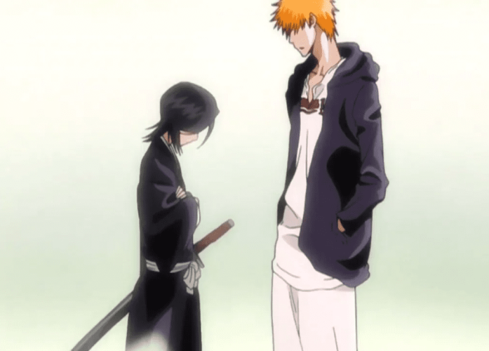 bleach 366 still from bleach anime episode 366 ichigo and rukia