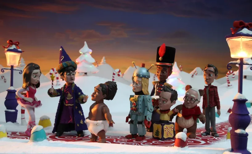 community-christmas-episode-by caribbea community christmas episode stop motion characters