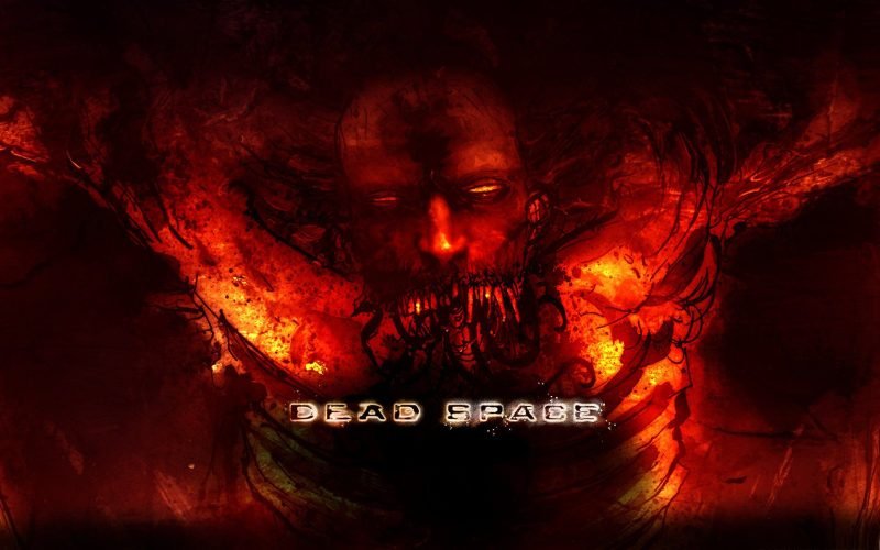 dead space remake dead space remake 2023 visceral games title image with necromorph