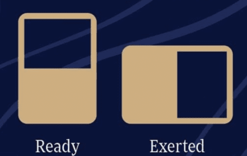 exerted ready cards lorcana exerted ready cards lorcana