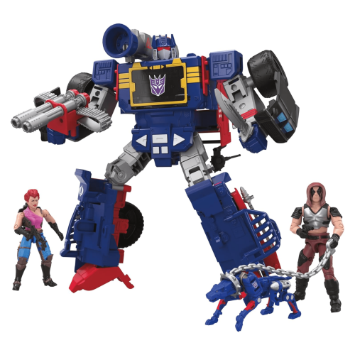 gi joe transformers toys Transformers Collaborative G.I. Joe x Toys Soundwave Dreadnok Thunder Machine, Zartan & Zarana, Action Figures