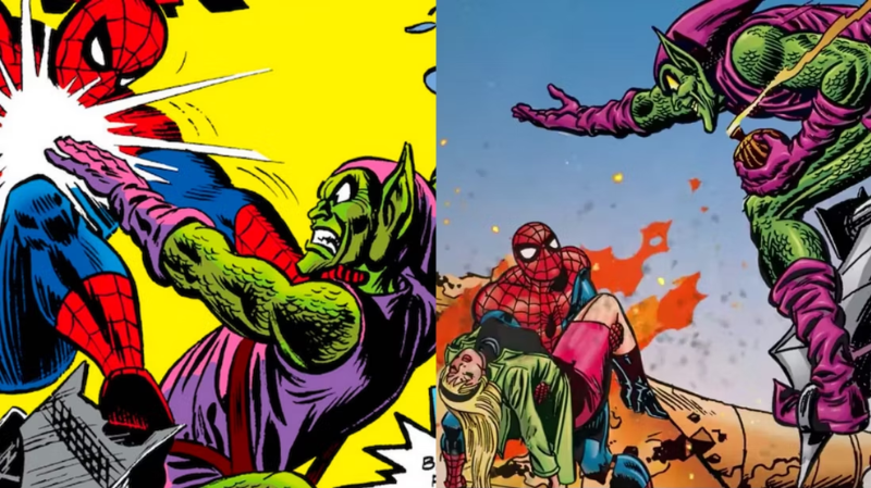 green goblin norman osborn green goblin marvel comics green goblin with spiderman and with spiderman and gwen stacy