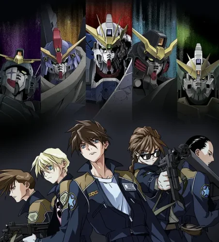 gundam-wing-0fhe67hs82becick mobile suit gundam wing pilots and gundam suits mecha anime