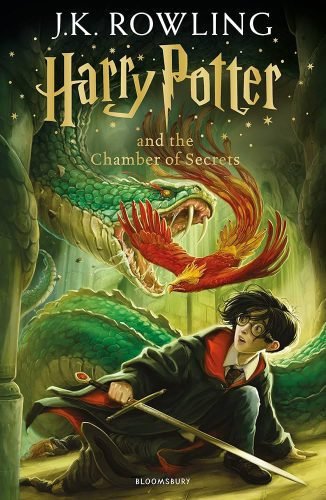 harry potter and the chamber of secrets book cover