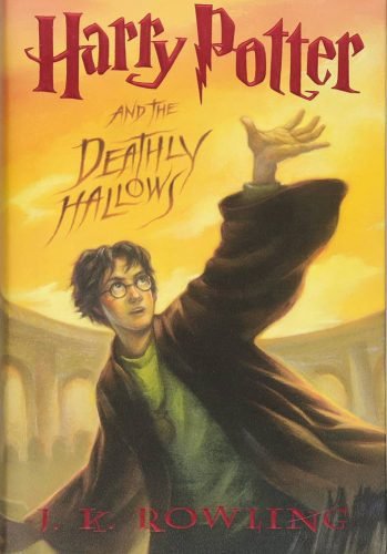 harry potter and the deathly hallows book cover