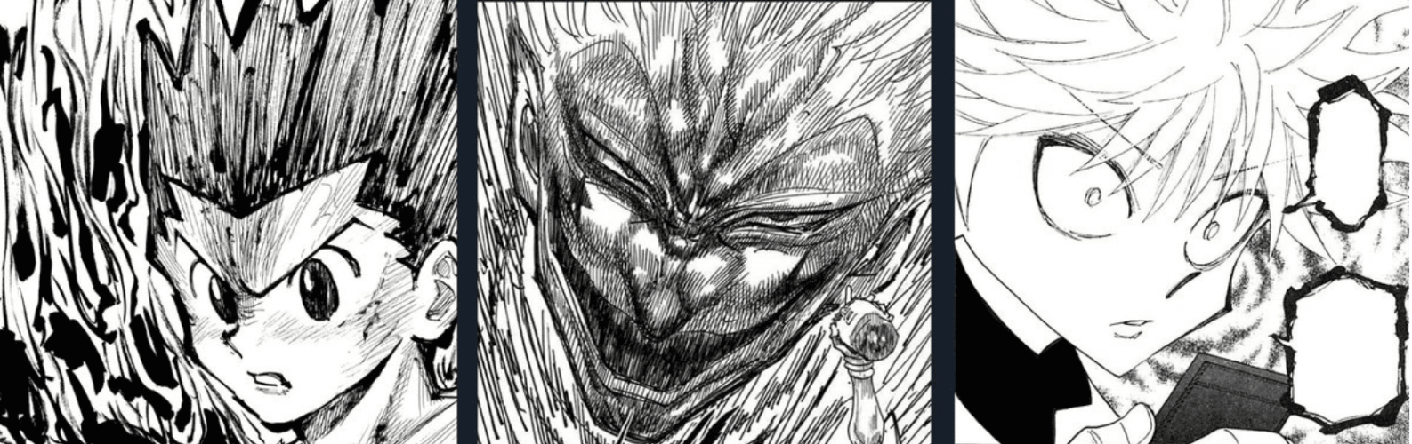 hunter-x-hunter-2-e1725204919287 Hunter x Hunter manga panels over the years