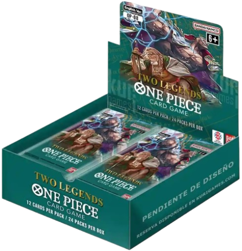 optcg two legends booster box one piece trading card game booster box two legends op-08