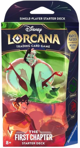 lorcana first chapter emerald ruby lorcana first chapter emerald ruby starter deck