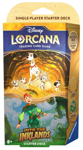 lorcana-into-the-inklands-amber-emerald disney lorcana trading card game into the inklands amber emerald starter deck