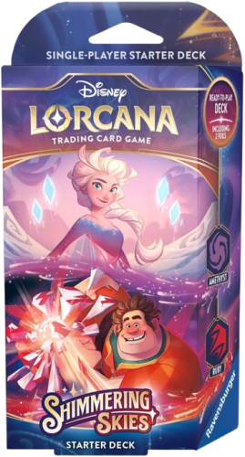 lorcana_shimmering_skies_amethyst_ruby disney lorcana trading card game shimmering skies amethyst ruby starter deck