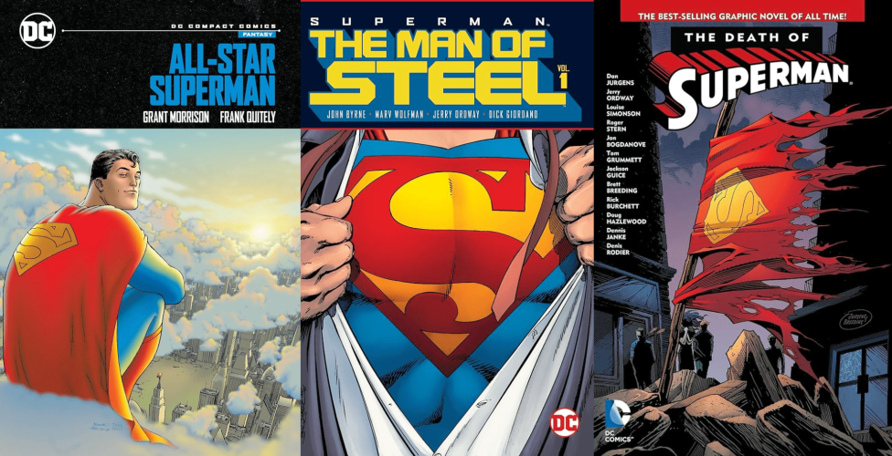 superman comics covers superman comics all-star superman, the man of steel, death of superman