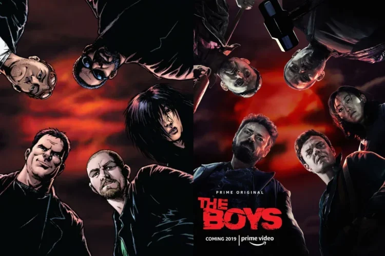 the-boys-comics-vs-tv the boys comics vs tv series amazon prime