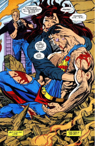 the death of superman the death of superman comic by dan jurgens