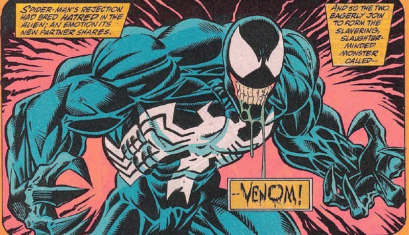 venom first appearance comics venom marvel comic character first appearance