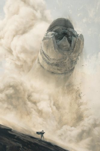 dune sandworm frank herbert's dune wallpaper sandworm and figure